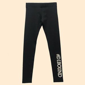 #D1bound black leggings tights like new S